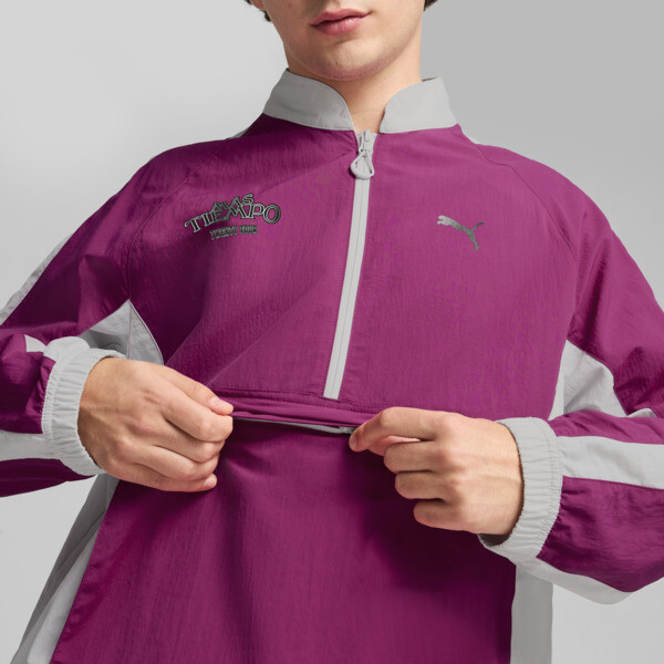 PUMA x MÁS TIEMPO Track Top Men, Magenta Gleam, large-ZAF