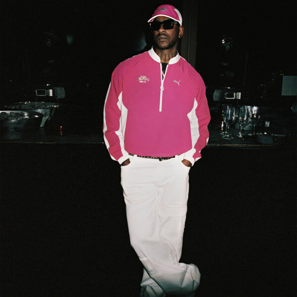 Pink puma tracksuit mens online