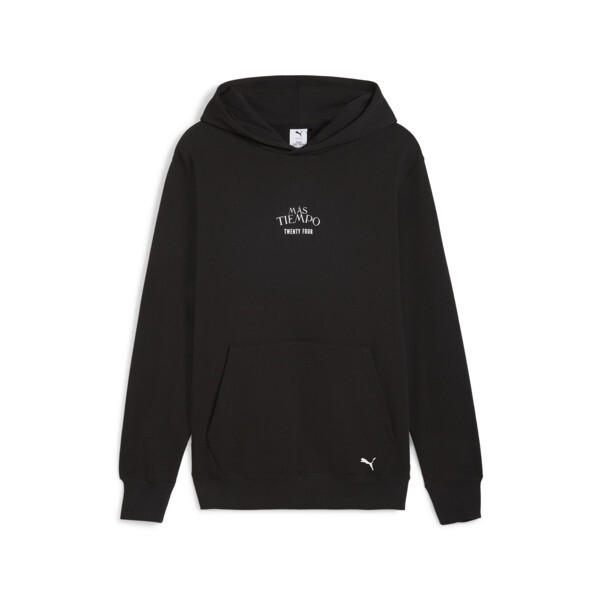 PUMA x MÁS TIEMPO Hoodie Men, PUMA Black, large-ZAF