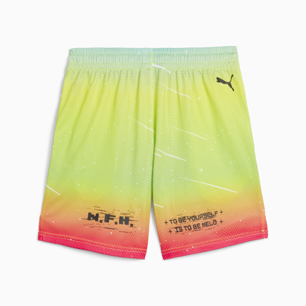 Shorts de basketball MELO 1Love para hombre, Yellow Alert, large-ARG