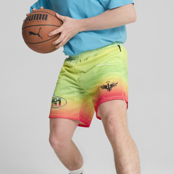 Boys yellow basketball shorts new arrivals