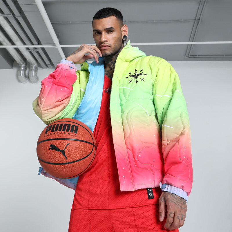 Men's PUMA MELO 1Love Relaxed Fit Basketball Jacket