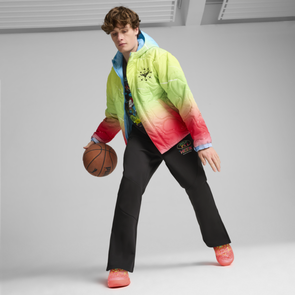 Campera de basquet MELO 1Love para hombre, Yellow Alert, large-ARG