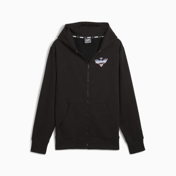 Iridescent Hornets Basketball Hoodie Men, PUMA Black, large-ZAF