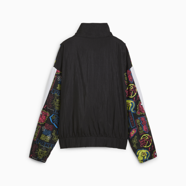 Campera deportiva STEWIE TOKYO para mujer, PUMA Black-AOP, large-ARG