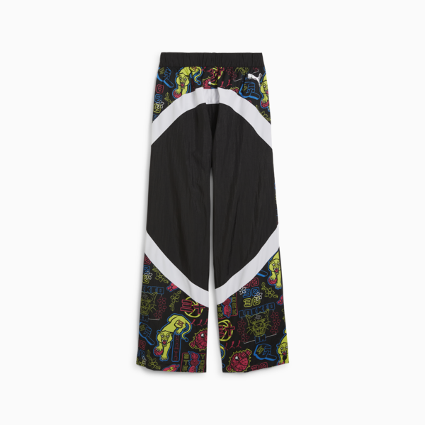 Pantalones deportivos STEWIE TOKYO para mujer, PUMA Black-AOP, large-ARG