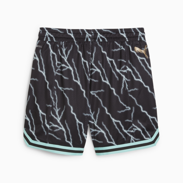 Shorts de basketball PUMA HOOPS x HARRY POTTER™ para mujer, PUMA Black-AOP, large-ARG