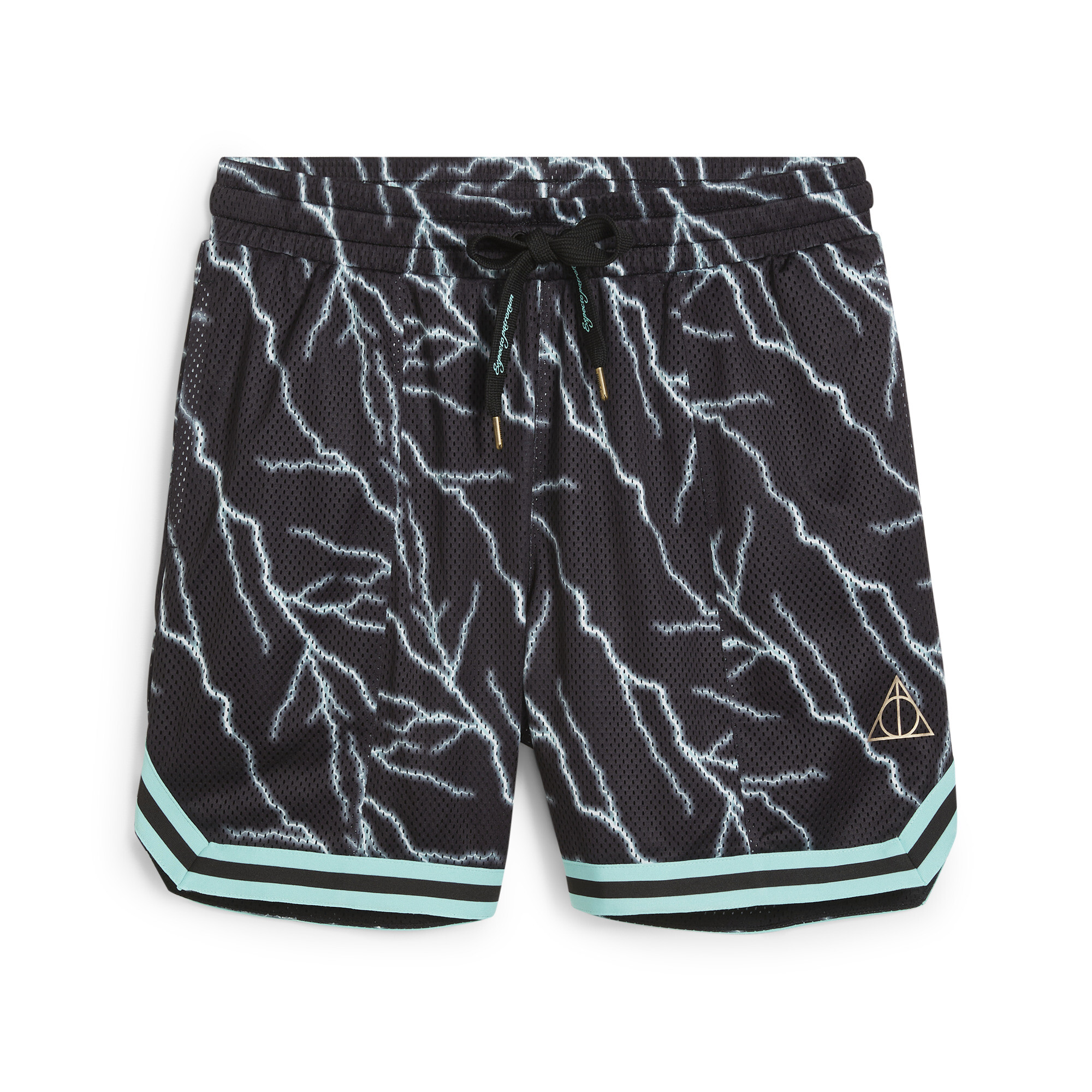 Puma HOOPS x HARRY POTTER™ Basketballshorts Damen | Mit Print | Black/Aop | Größe: M