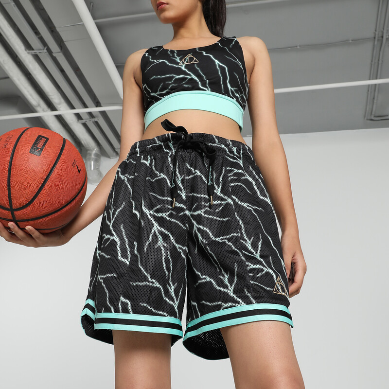 

Women's PUMA HOOPS X HARRY POTTER™ Relaxed Fit Basketball Shorts
