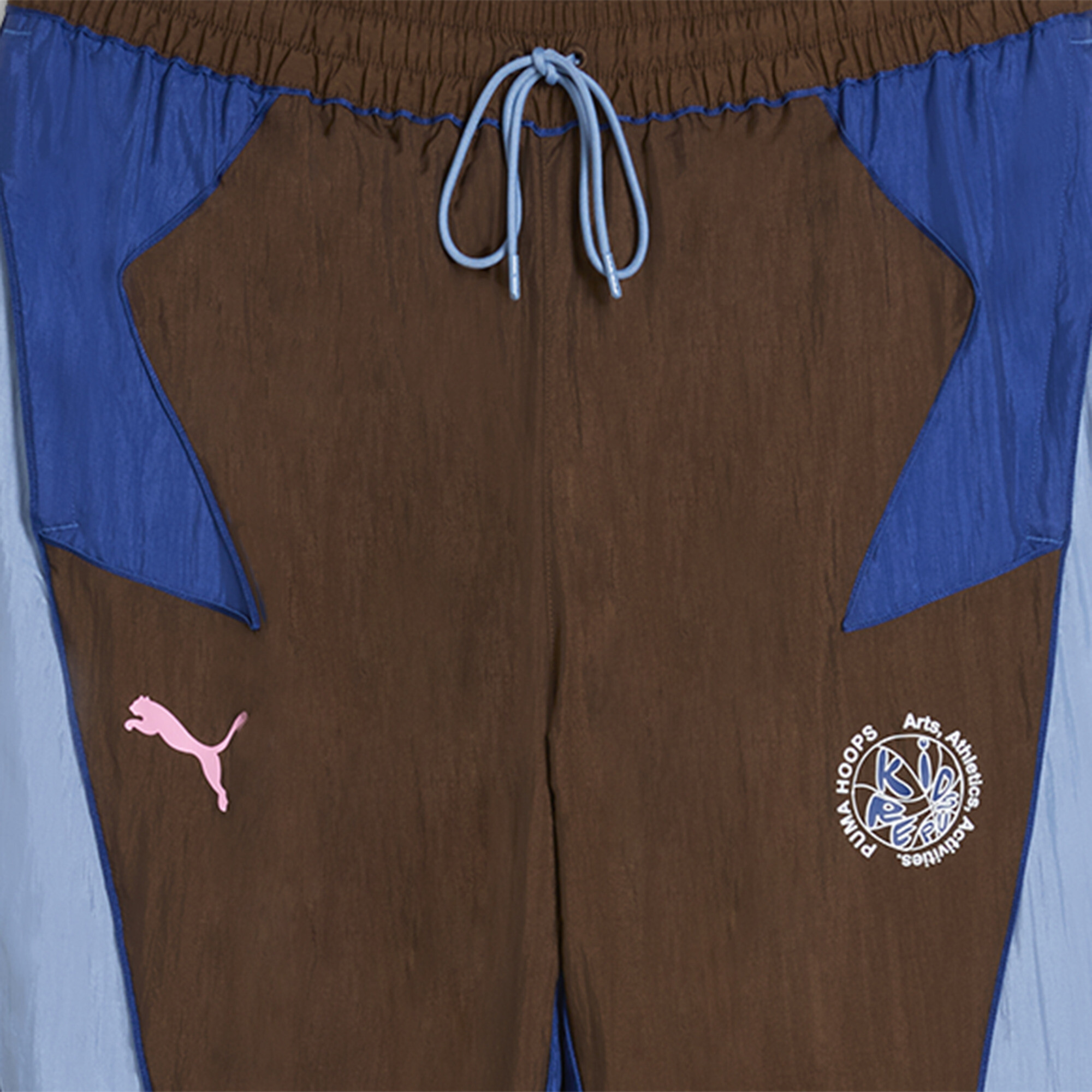 PUMA HOOPS x KIDSUPER trainingsbroek, Bruin, Maat XXL