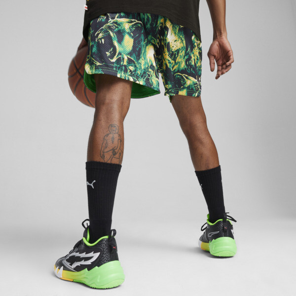 PUMA HOOPS x 2k Shorts green PUMA