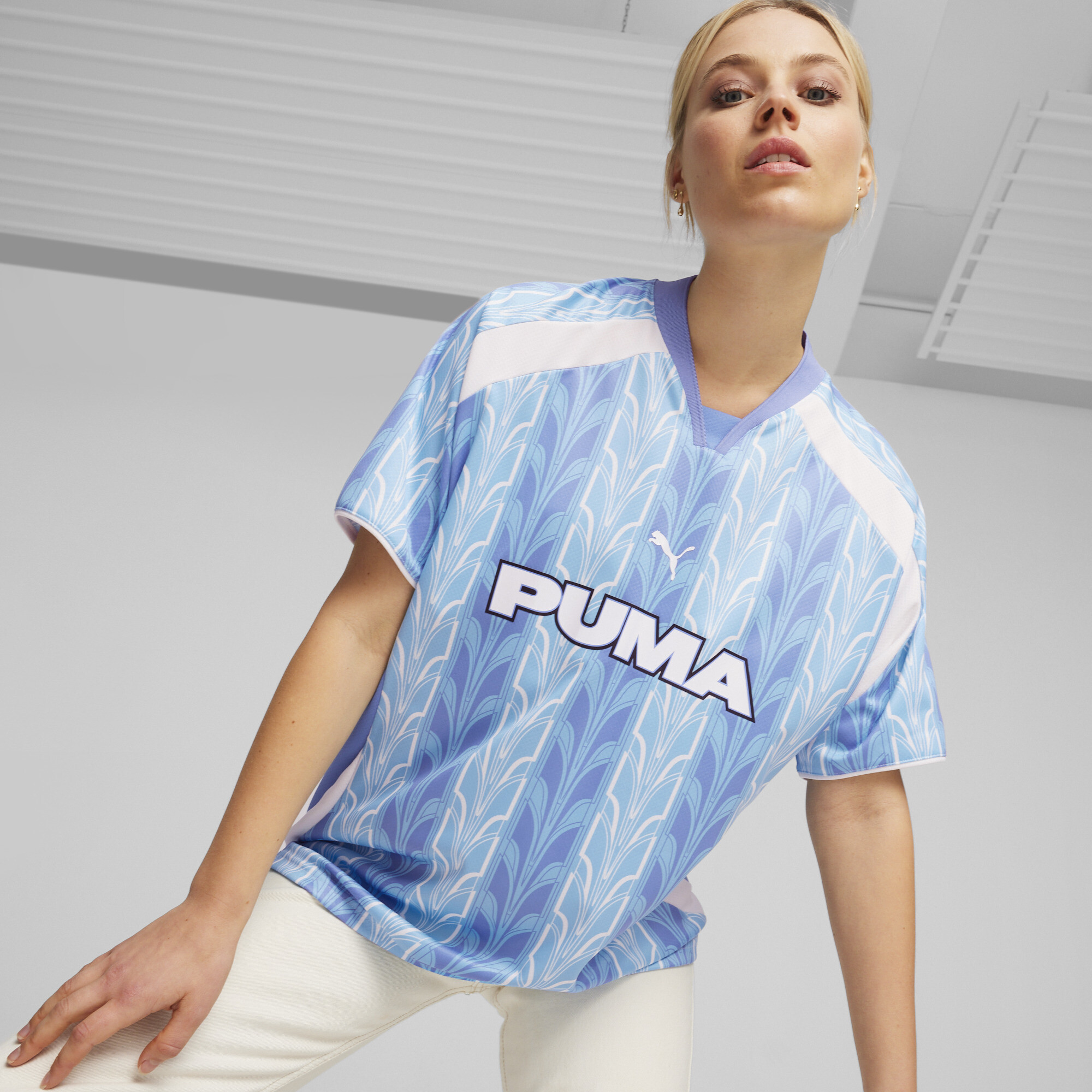 Puma FOOTBALL JERSEY, Blue, Size XXS, Clothing