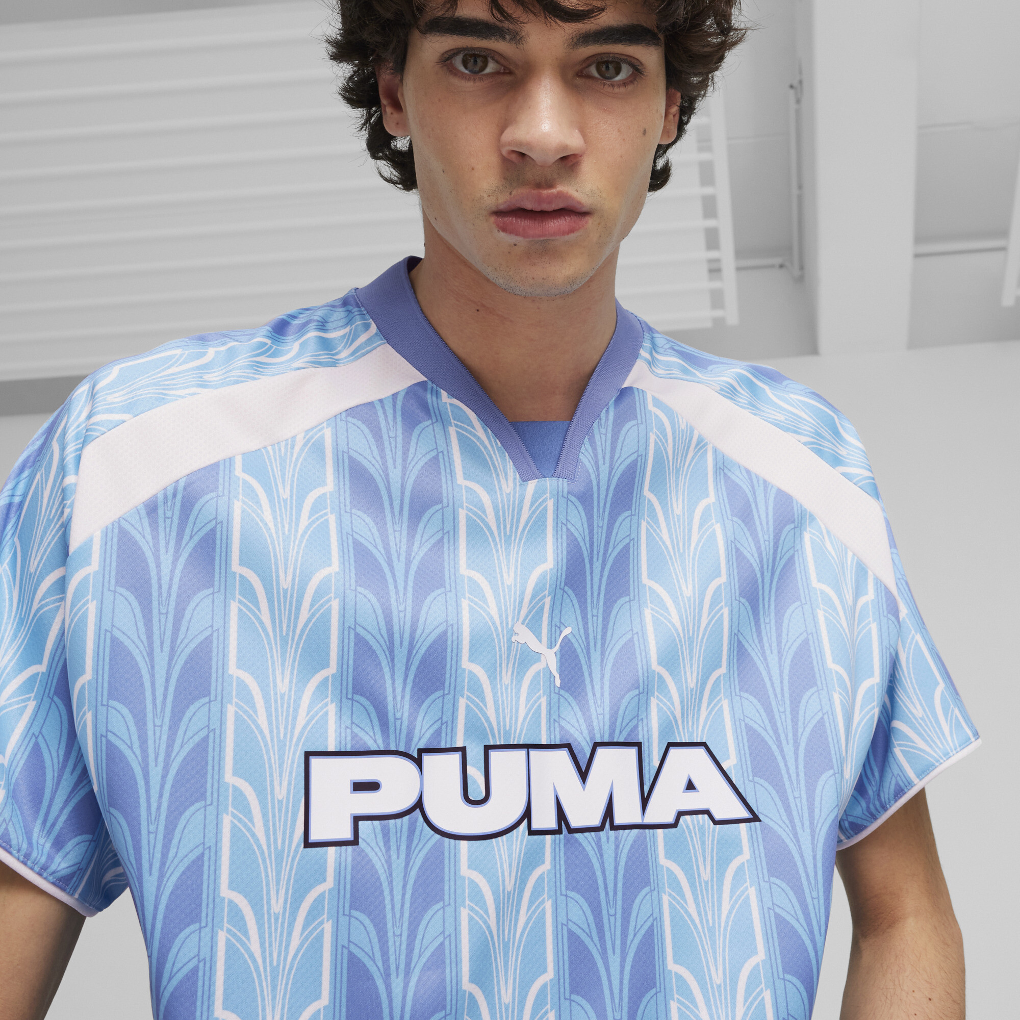 Puma FOOTBALL JERSEY, Blue, Size XXS, Clothing