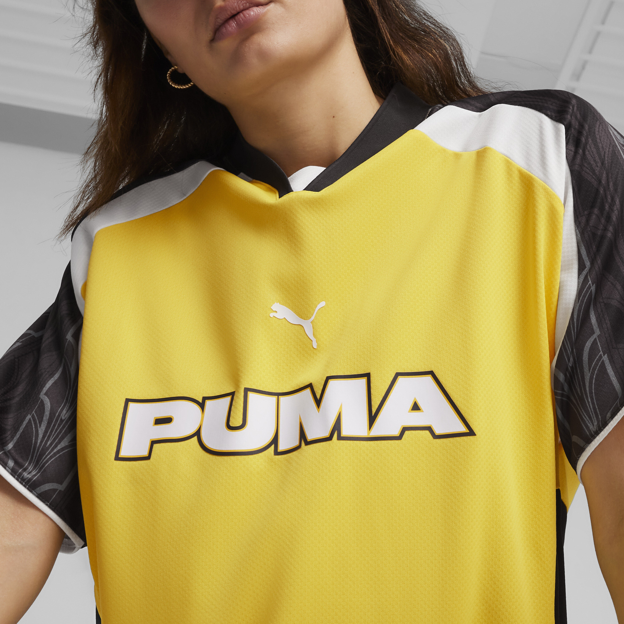 Puma Football Jersey Unisex, Yellow, Size M, Select