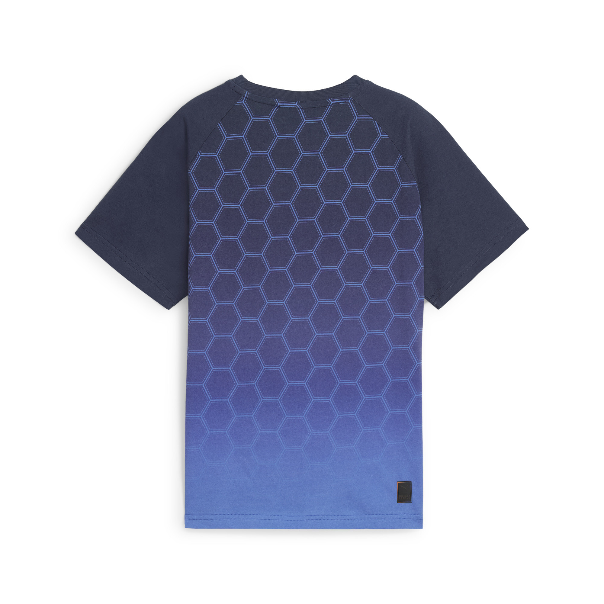 PUMA X ROCKET LEAGUE All-Over Print T-Shirt In Blue, Size 11-12 Youth, Cotton