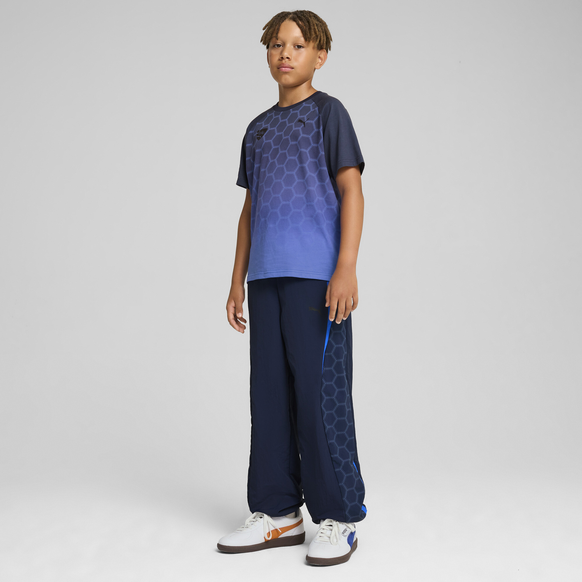 Men's Puma X ROCKET LEAGUE Pants Youth, Blue, Size 11-12Y, Clothing