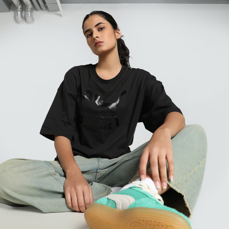 Women's PUMA CLASSICS Logo Oversized Tee