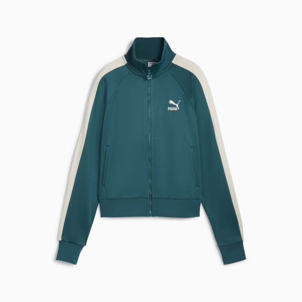 Campera deportiva ICONIC T7 para mujer, Cold Green, large-ARG