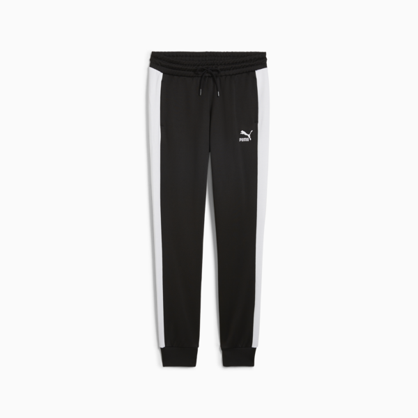Pants de pista para mujer ICONIC T7, PUMA Black, large-MEX
