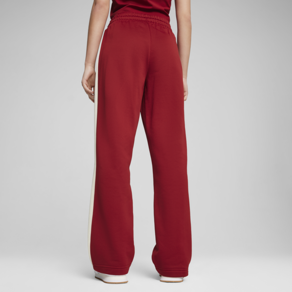 Pants de punto de pista para mujer ICONIC T7, Intense Red, large-MEX