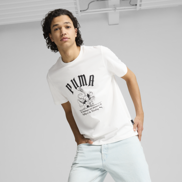 Playera Hombre GRAPHICS Super PUMA, PUMA White, large-MEX