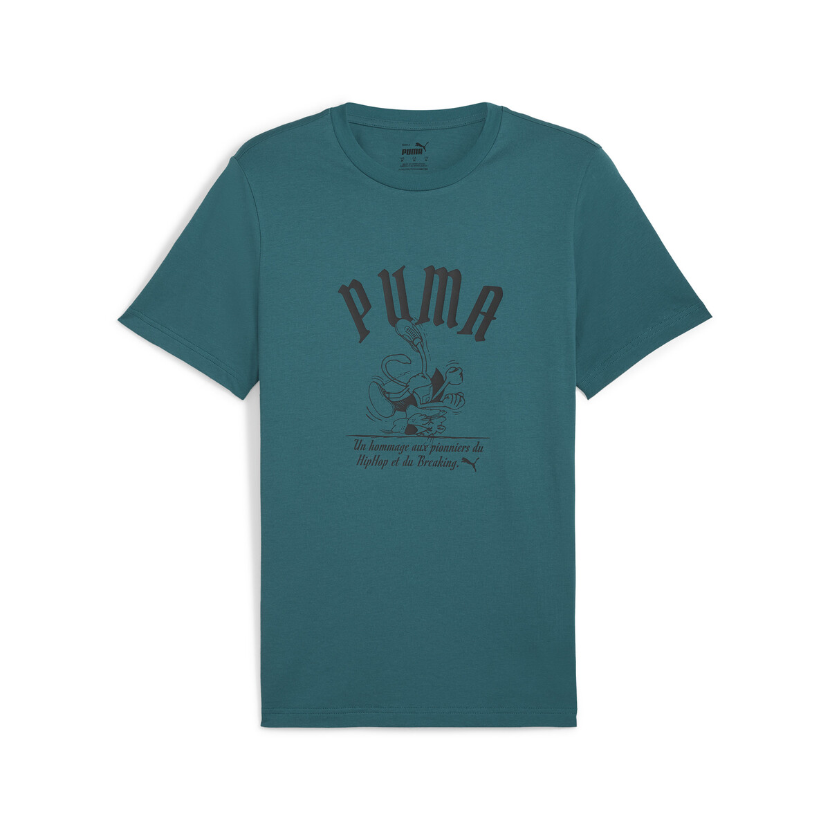 GRAPHICS Super PUMA T-Shirt Men in Cold Green, XXL