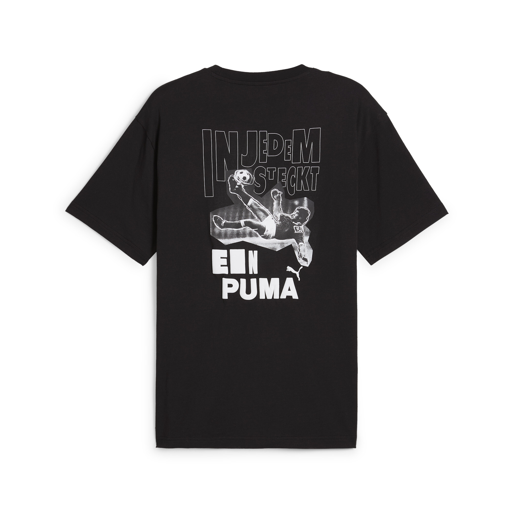 GRAPHICS Bicycle Kick T-shirt voor Heren, Zwart, Maat S | PUMA
