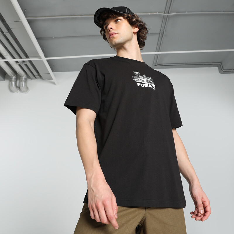 

Men's PUMA GRAPHICS Bicycle Kick Relaxed Fit Tee