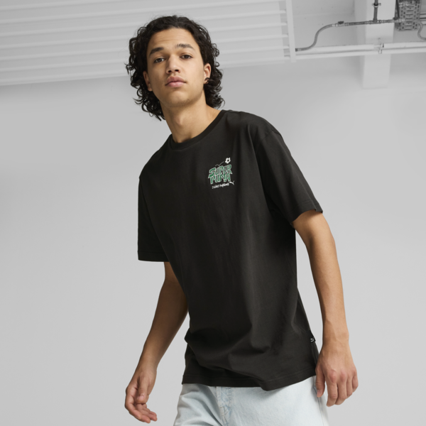 GRAPHICS Super PUMA Tee Men, PUMA Black, large-MEX