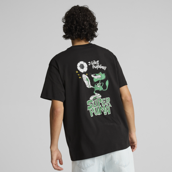 GRAPHICS Super PUMA Tee Men, PUMA Black, large-MEX