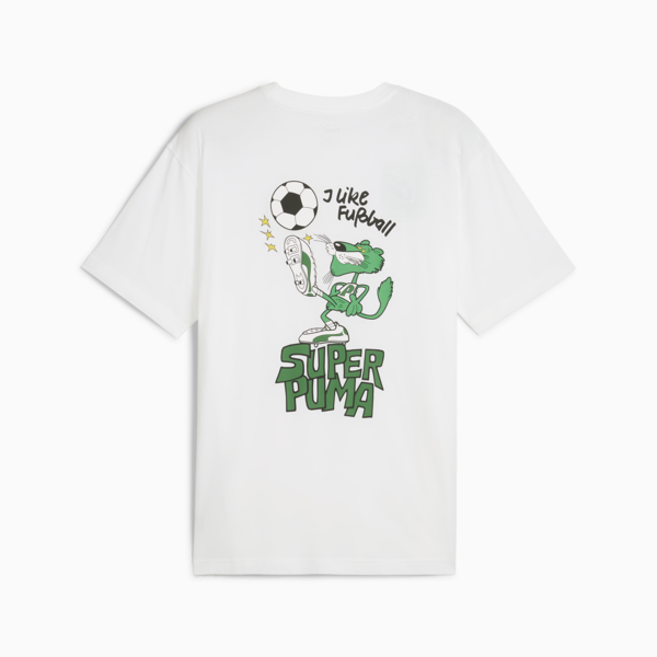 GRAPHICS Super PUMA Tee Men, PUMA White, large-MEX