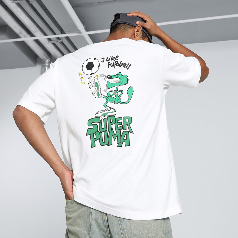 Men's PUMA GRAPHICS Super Relaxed Fit Tee