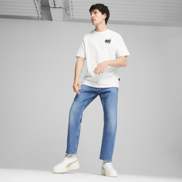 GRAPHICS Super PUMA Tee Men, PUMA White, large-MEX