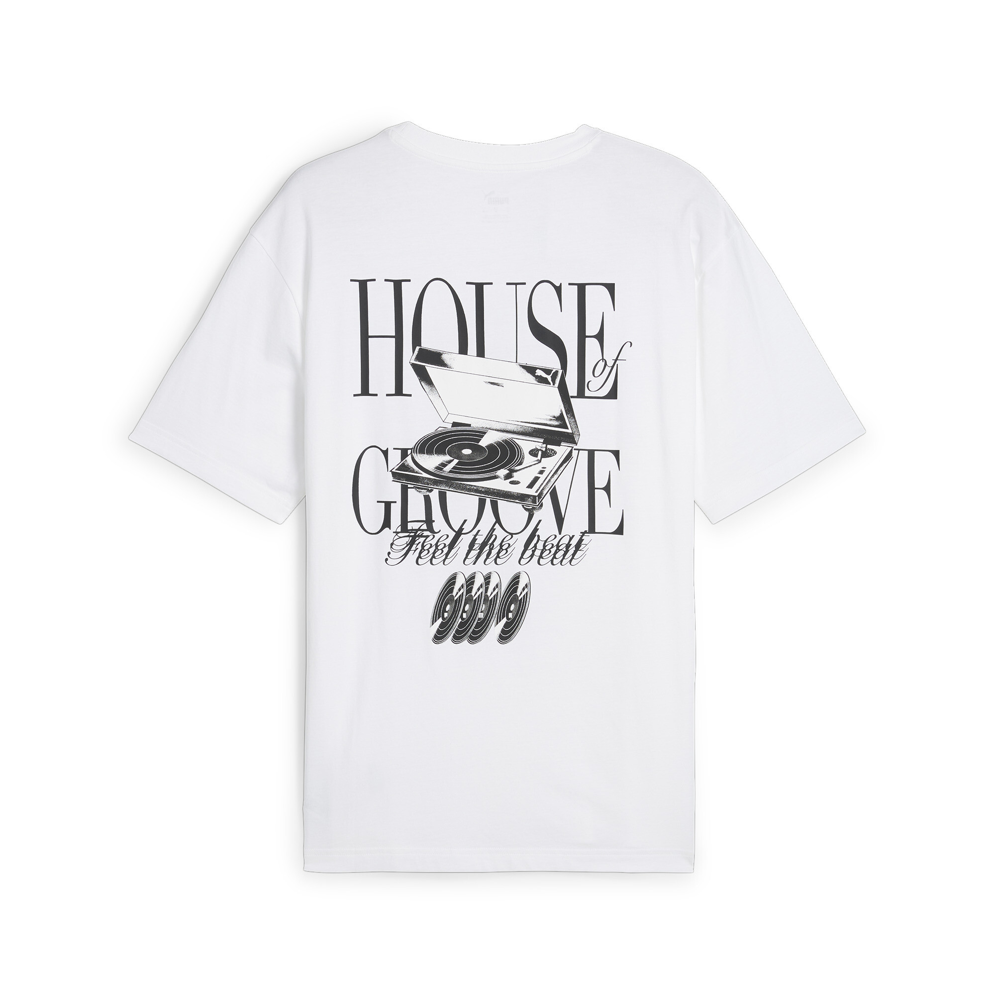PUMA GRAPHICS House Of Groove T-shirt, Wit