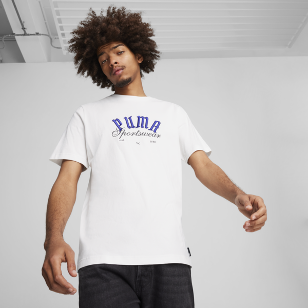 Remera GRAPHICS PUMA Sportswear para hombre, PUMA White, large-ARG