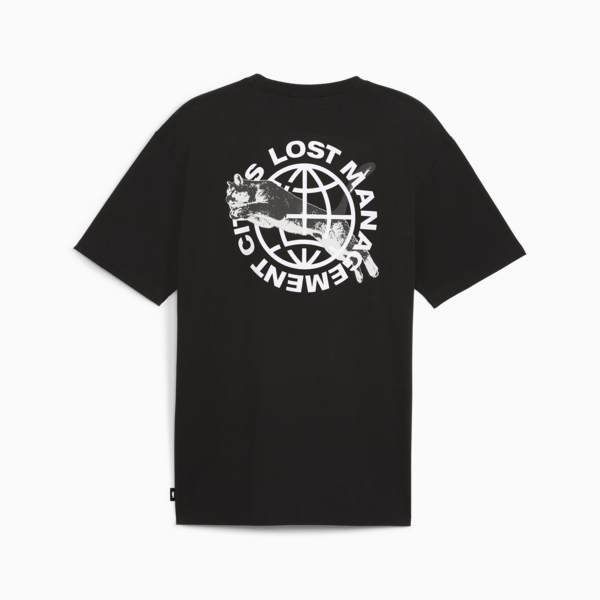 Remera PUMA x LMC Cat para hombre, PUMA Black, large-ARG