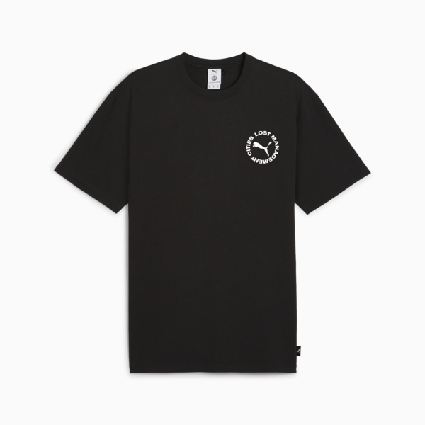 Remera PUMA x LMC Cat para hombre, PUMA Black, large-ARG