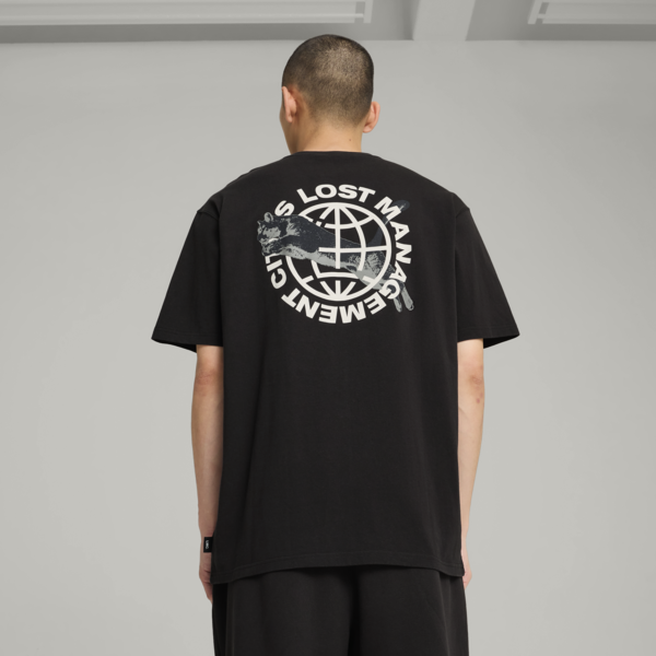 PUMA x LMC Cat Tee Men, PUMA Black, large-ZAF