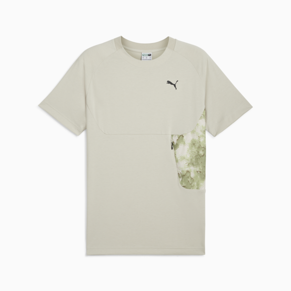 PUMATECH Pocket Tee Men, Desert Dust, large-ZAF