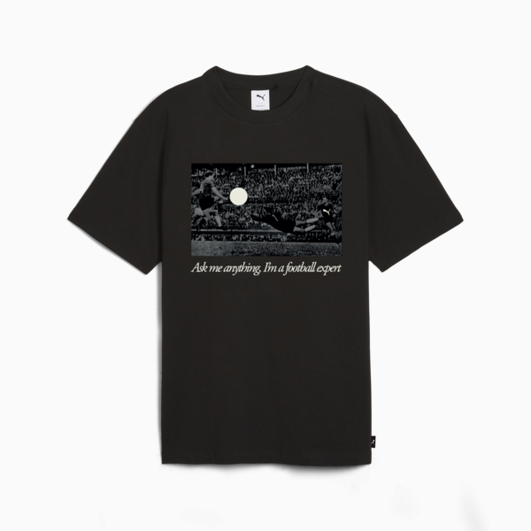 Remera GRAPHICS "Football Expert" para hombre, PUMA Black, large-ARG