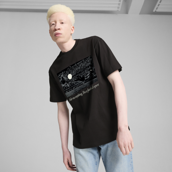 Remera GRAPHICS "Football Expert" para hombre, PUMA Black, large-ARG