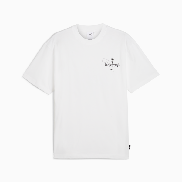 GRAPHICS "Back-up Team" Tee Men, PUMA White, large-MEX