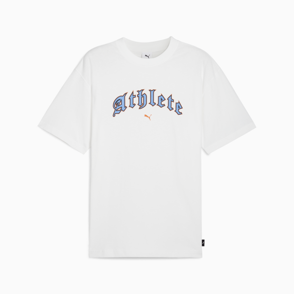 GRAPHICS "Athlete" Tee Men, PUMA White, large-MEX