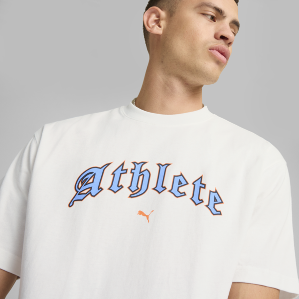 GRAPHICS "Athlete" Tee Men, PUMA White, large-MEX