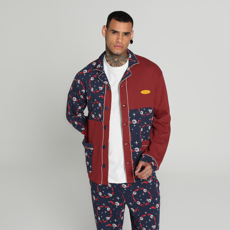 

Men's PUMA Hoops X Polar Express Relaxed Fit Basketball PJ Top