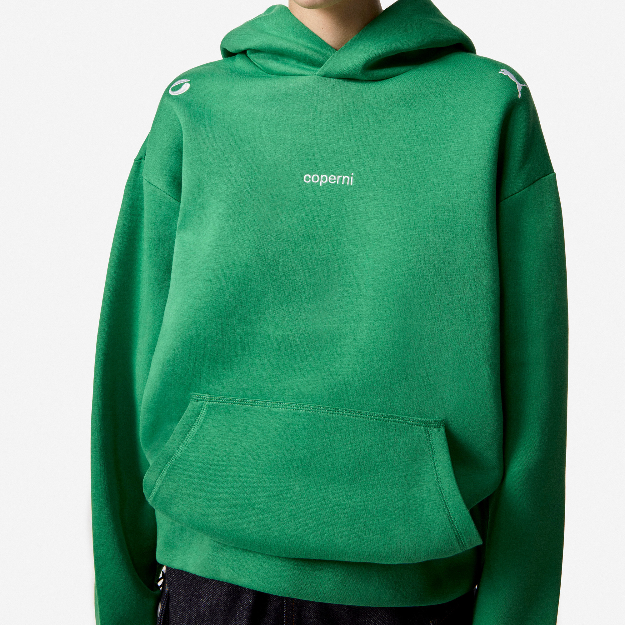 Puma X COPERNI Hoodie Unisex, Green, Size M, Clothing