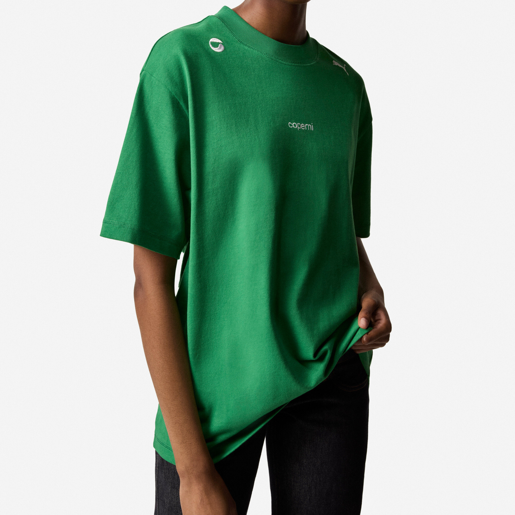 Puma X COPERNI Tee Unisex, Green, Size XXS, Clothing