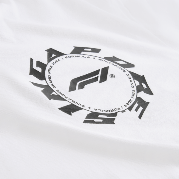 F1® Singapore Tee Unisex, PUMA White, large-MEX