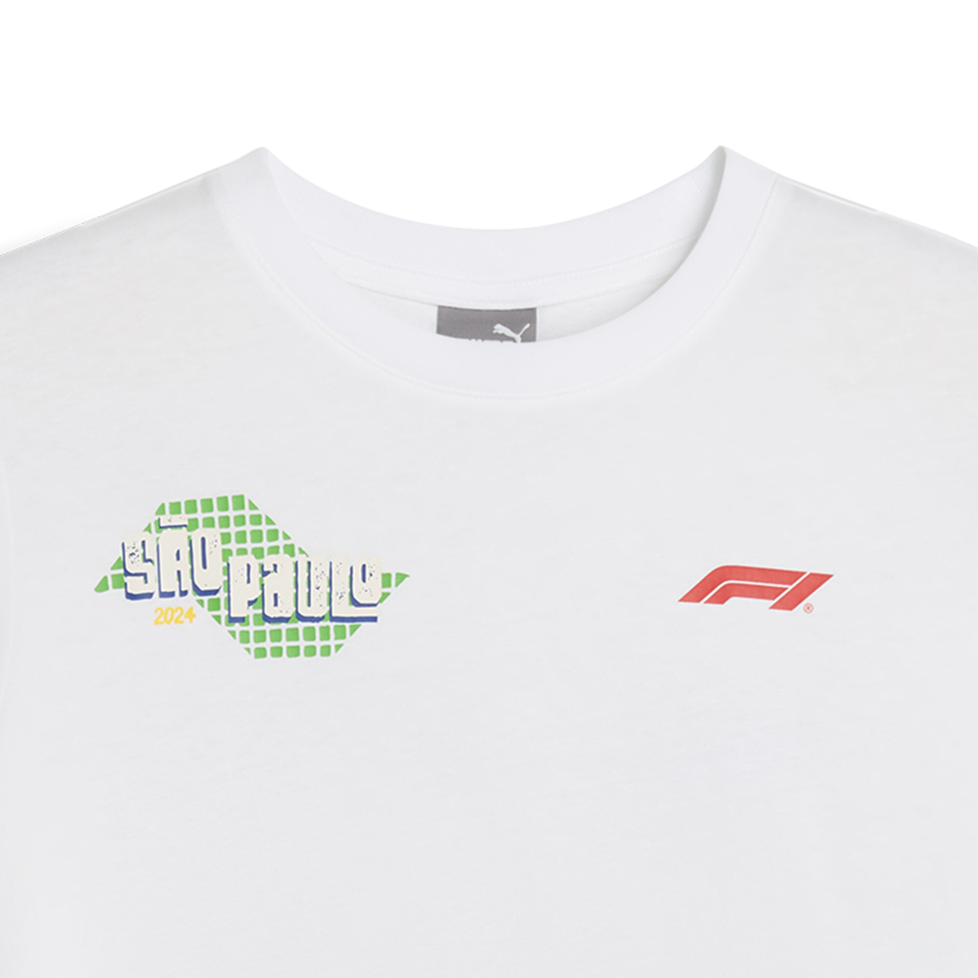 F1® Brazilië unisex T-shirt, Wit, Maat XL | PUMA