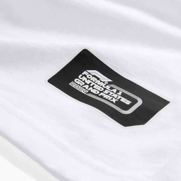 F1® USA Tee Unisex, PUMA White, large-MEX